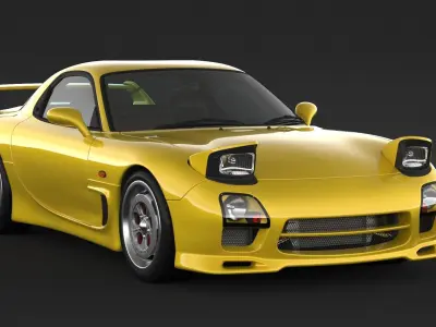 Mazda RX-7 A-Spec 3D model