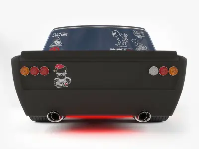 VAZ 2101 Custom Free 3D model