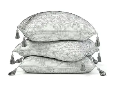 Three Pillows 3D model