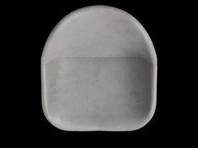 Corinna Side Chair Low-poly 3D model