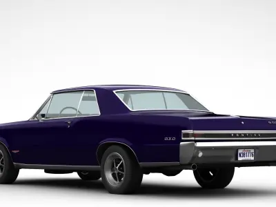 Pontiac GTO Hardtop 1965 3D model