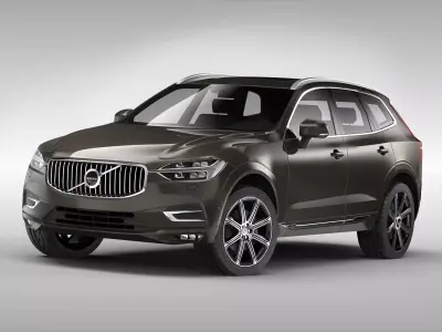 Volvo XC60 2018 3D model