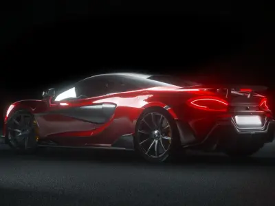 Mclaren 600 LT 3D model