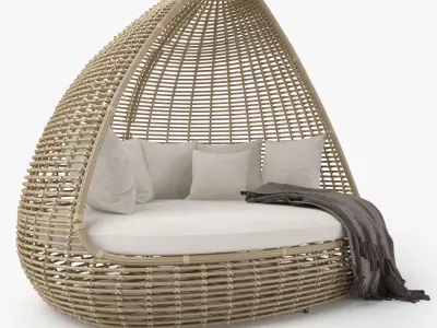 Restoration Hardware Nevis Daybed 3D model