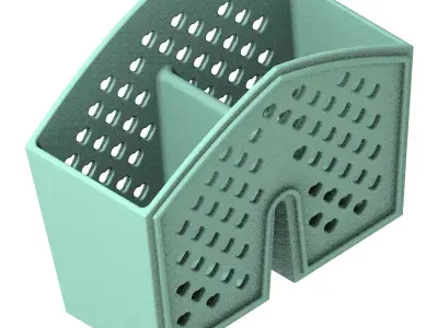 Premium Stationery Holder 3D print model