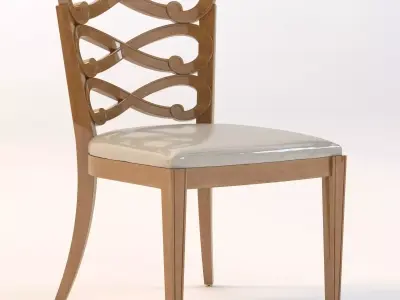 Loop Dining Chair 3D model