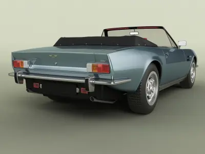 Aston Martin V8 Vantage Volante 3D model