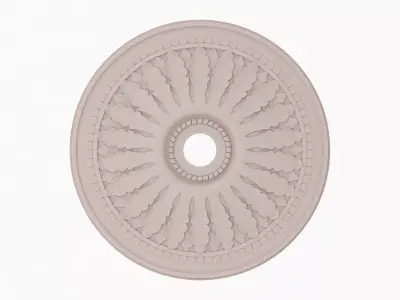 Classic Ceiling Medallion 20 3D model