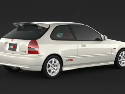 Honda Civic Type R 3D model
