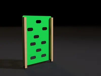 Sports complex 17 3D model