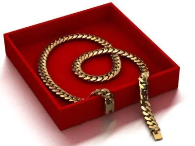 5 MM MIAMI CUBAN LINK CHAIN FOR BRACELETS OR NECKLACE 3D print model