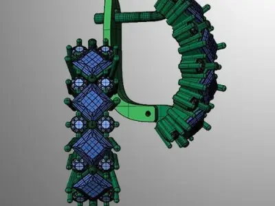 Earrings n 22 3D print model