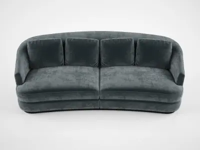 The Sofa and Chair Company Hudson sofa 3D model