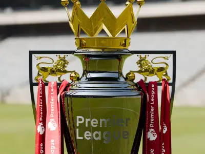 English Premier League trophy Low-poly 3D model