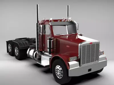 1988 Peterbilt 379 3D model