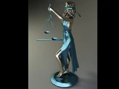  figurine of the femida 3D model