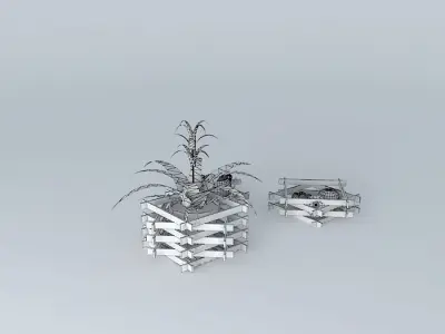 ASSORTED BAMBOO ITEMS Free 3D model