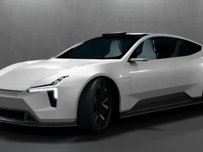 Polestar precept 3D model purchase
