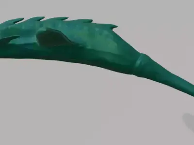 Leviathan Low-poly 3D model