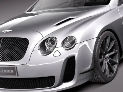Bentley Continental Supersports Convertible 2011 3D Model 3D model