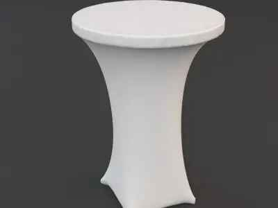 Party Table 3D model
