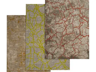 Rug Set 390 3D model