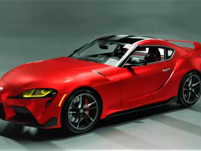 Toyota Supra 2020 3D model
