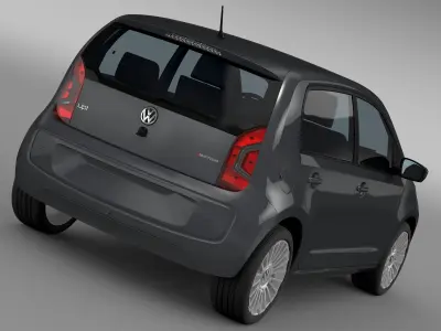 VW High UP 5 door 2014 3D model