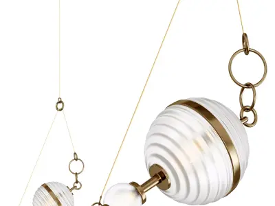  Saturn Chandelier  3D model