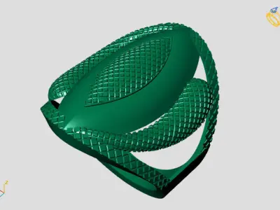 Women Plain Ring STL Models Womens Ring 3dmodels 3D print model 3D print model 64