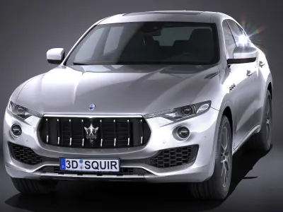 Maserati Levante 2017 3D model