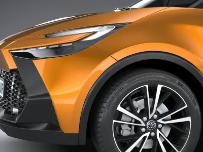 Toyota C-HR 2024 3D model