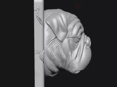 Bulldog 3D print model