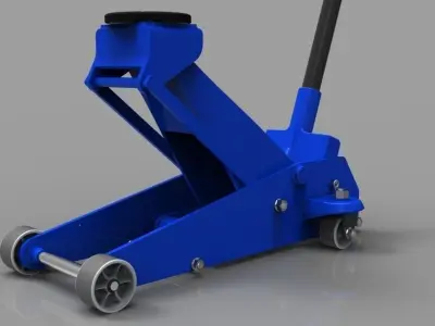 Hydraulic jack 3t 3D model
