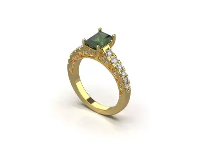 ring code 135 3D print model