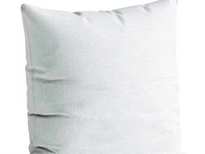 Yellow Decoration Pillows 3D model