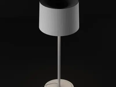 Axo velvet stand light 3D model