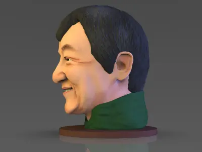 Jackie Chan 3D print model