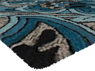 Rug Set 2227 3D model