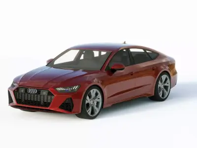 Audi RS7 Sportback 2020 3D model