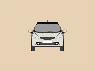 Revit HQ Car Pack Low-poly 3D model