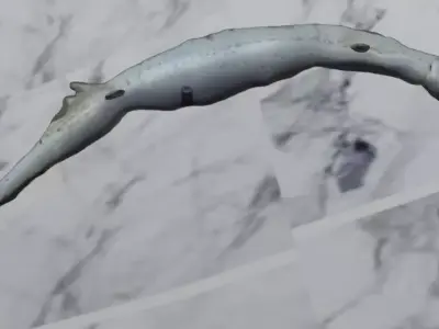 cetus 3d sea monster 3D model