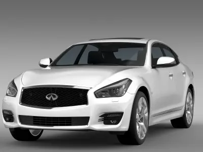 Infiniti Q70 37  Y51  2017 3D model