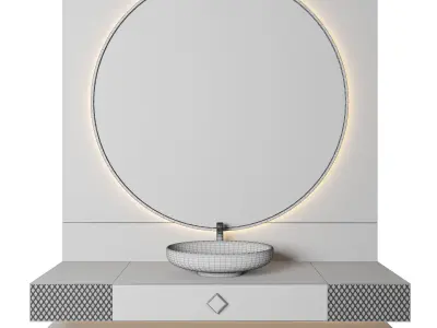 Luxury Bathroom 13 3D model