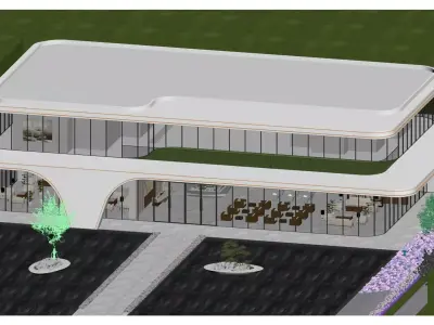 Minimalist Modern Style 3D model