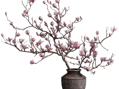 Flower In Vase 94 3D model