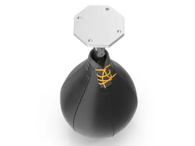 Speed Bag Low-poly 3D model