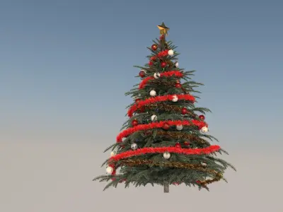 Christmas tree 3D model