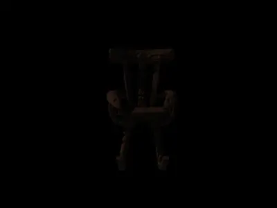 rooking chair Free 3D model