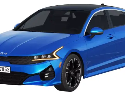 Kia K5 2022 3D model